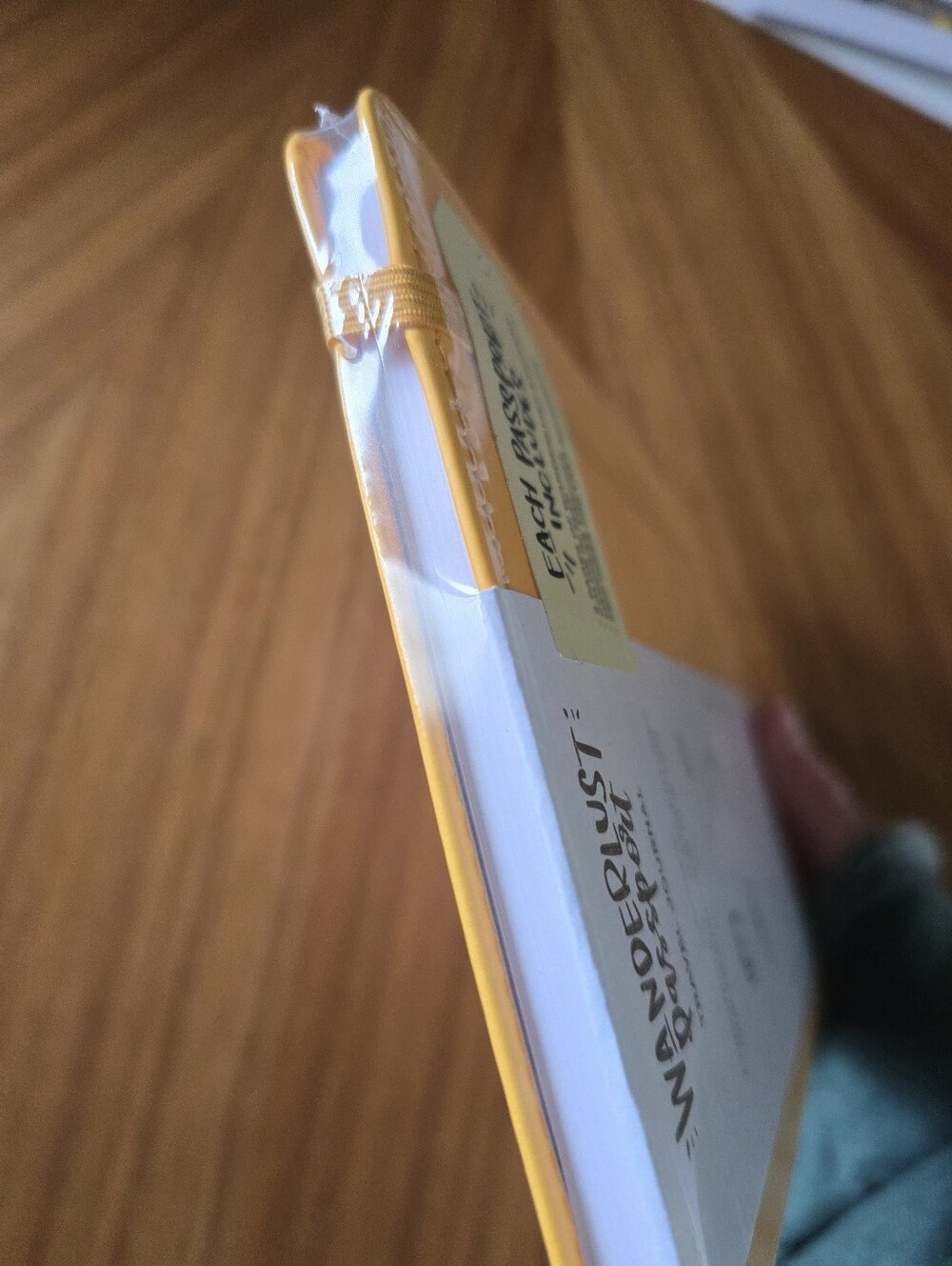 *NEW, SEALED* Wanderlust Passport Travel Journal - Goldenrod Yellow - Picture 3 of 14